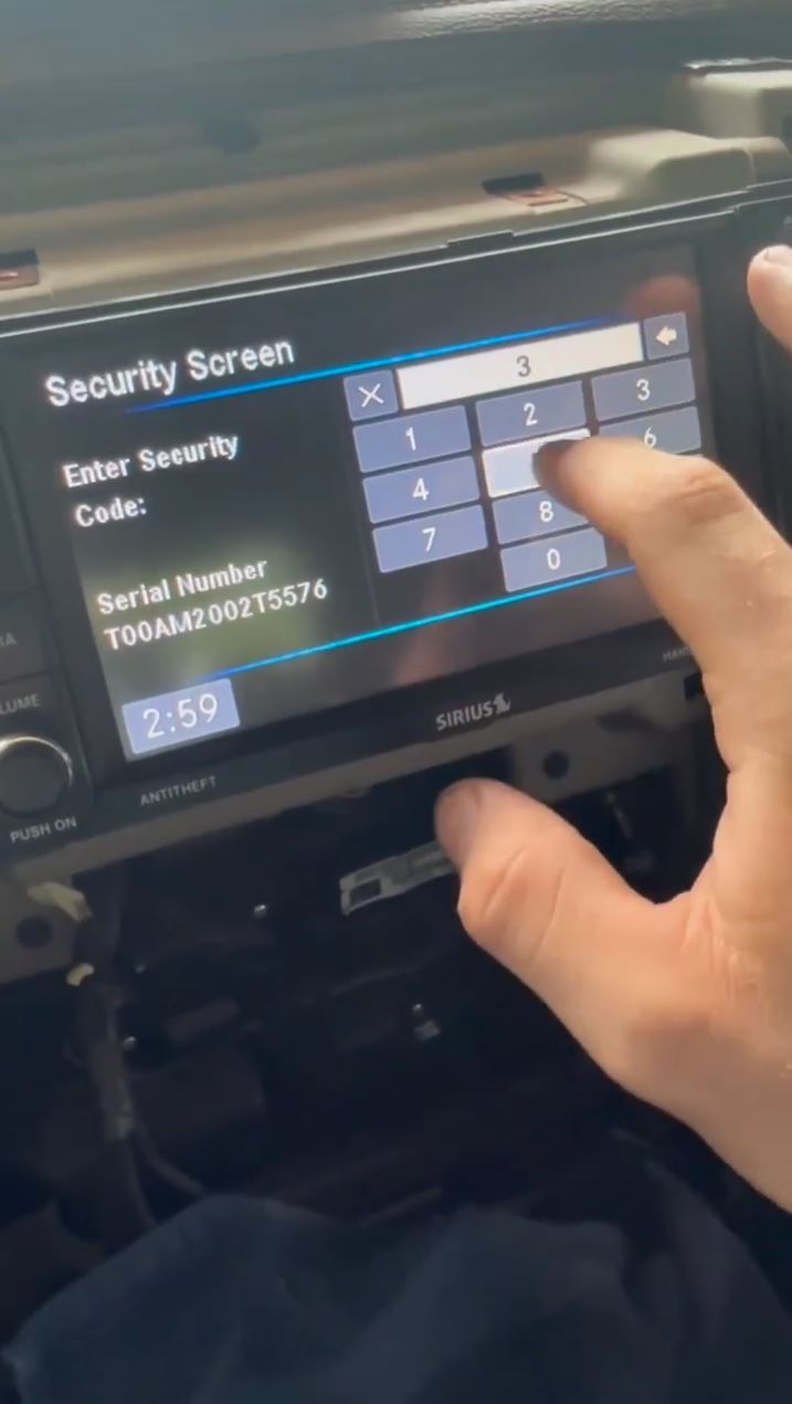 Customer testimonial - RAM 2500 radio code works - mentions findradiocode.com